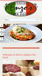 Mobile Screenshot of enzoitalianfinefood.com